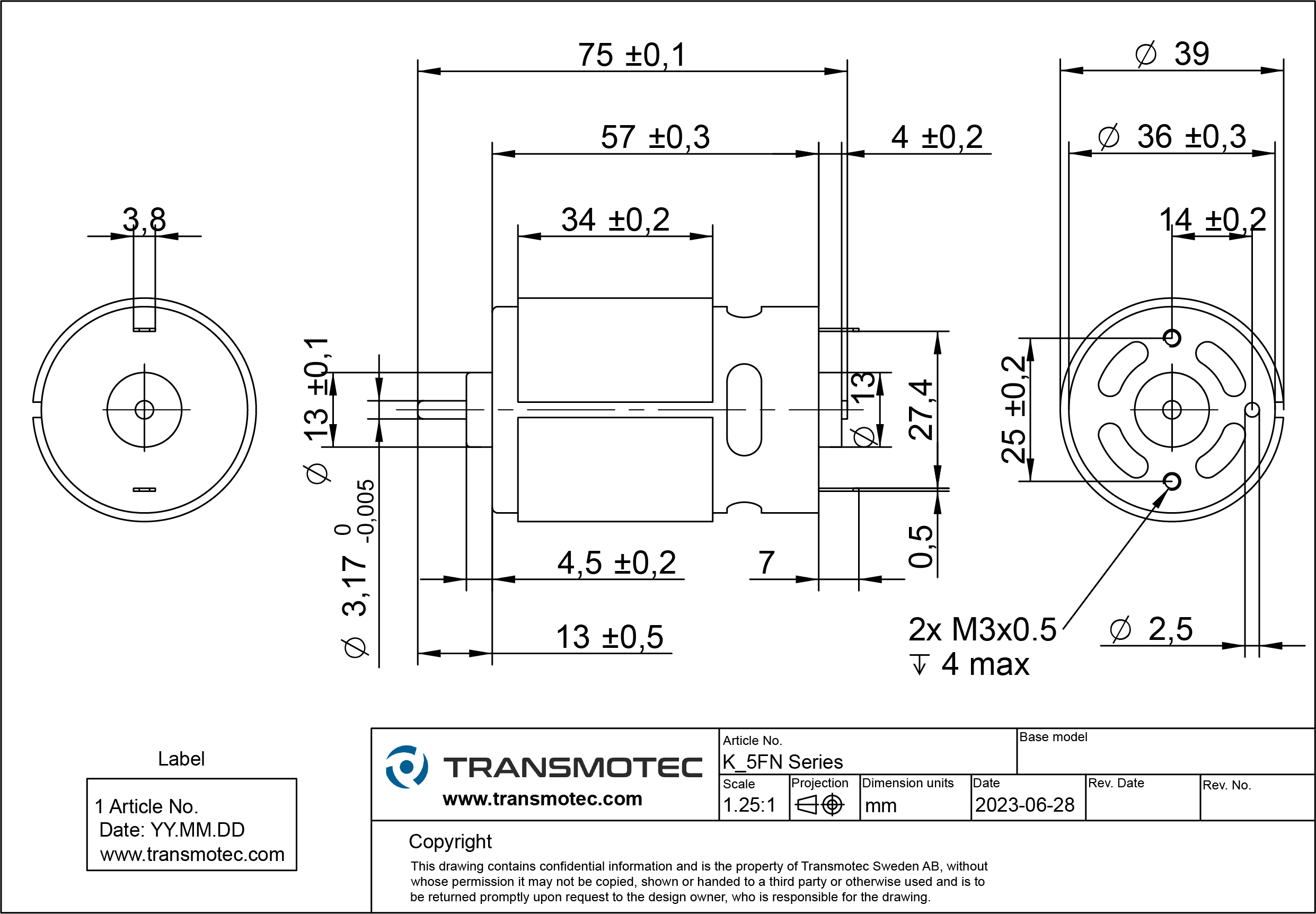 540 Electric Motor For Small Home Appliance BLDC 12 Volt, 45 OFF