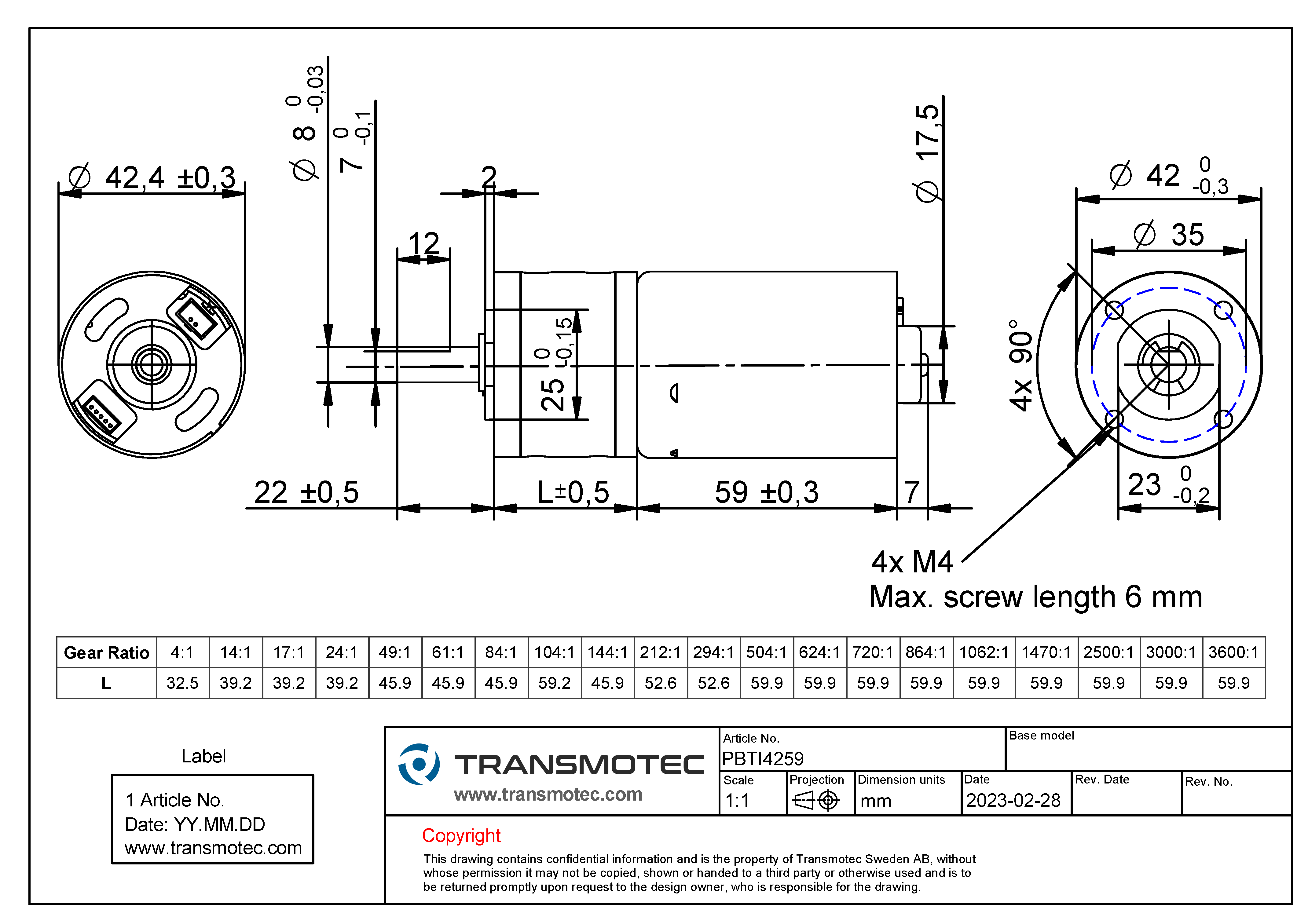 Brushless DC planetary gear motor PBTI integrated driver 12V 3.3A 2rpm ...